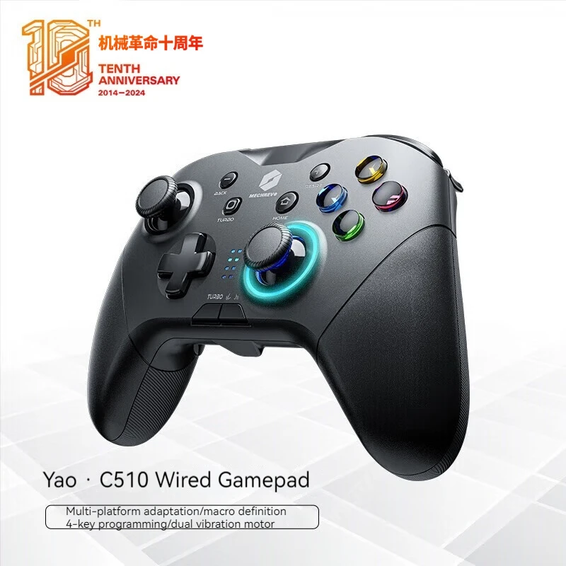 

MECHEVO Yao C510 three mode wireless GamePad switch handle class Xbox structure computer game controller E-sports Valentine Gift