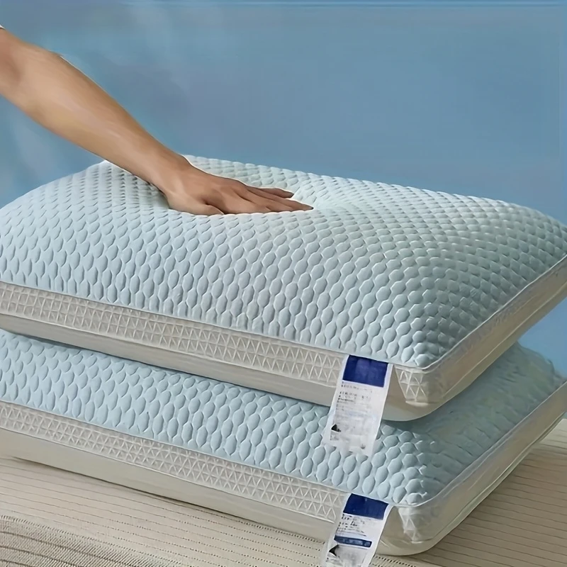 

Cool Breathable Tofu Pillow - Supports Neck and Spine Helps You Sleep Easily Sleep Massage Pillow Core Moisture-Wicking Home