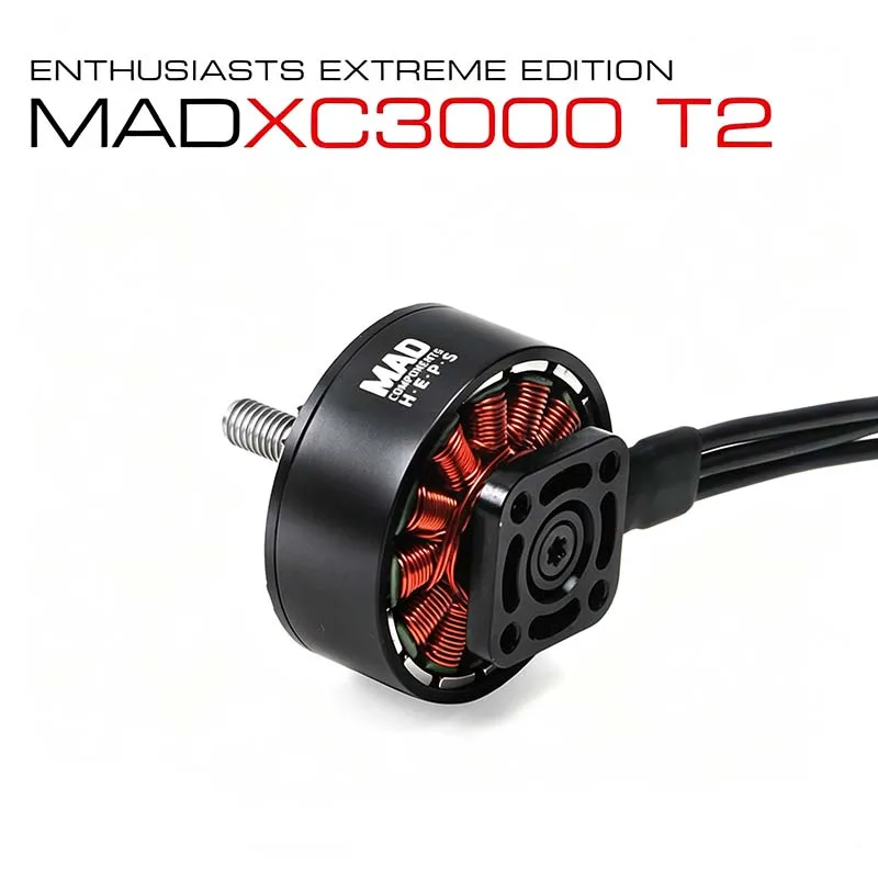 MAD Multi-Axis Multi-Rotor Quadcopter FPV Large-Scale Racing and Cross-Country Drone SHADOW XC3000 T2XC3000