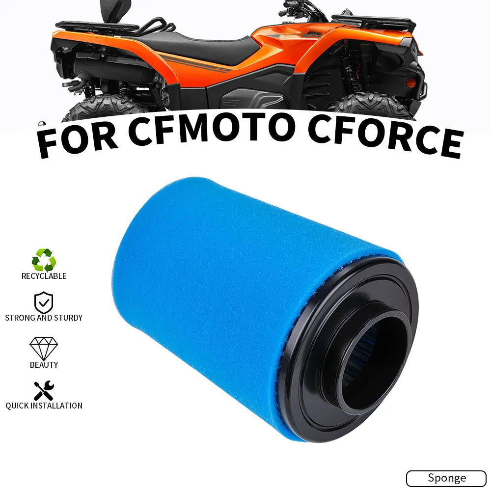 Air Filter For CFMoto CFORCE 400 500 800 Electric Dirt Bike Cleaner For UFORCE ZFORCE Motorcycles JFG Cleaning Parts 2012-2025
