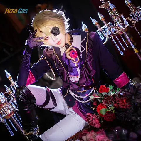 앙상블 별 코스프레 아오이 유타/이사라 마오/토모에 히요리 화려한 잘 생긴 의상 할로윈 파티 역할 놀이 복장 HERO Cos