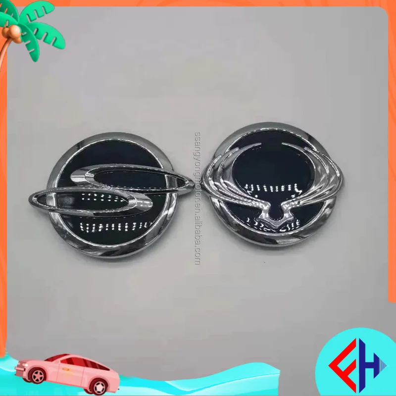 original SSANGYONG Logo behind front logo  ACTYON  KYRON  REXTON KORANDO C  MUSSO  RODIUS TIVOLI  7875534310 high quality