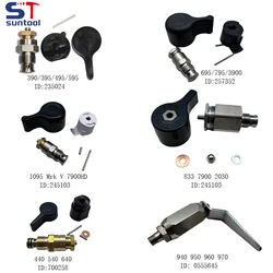 Suntool Airless Parts 245103 Prime Valve Assembly for Airless Paint Sprayer 395 495 695 795 1095 7900 5900  2030 GH833