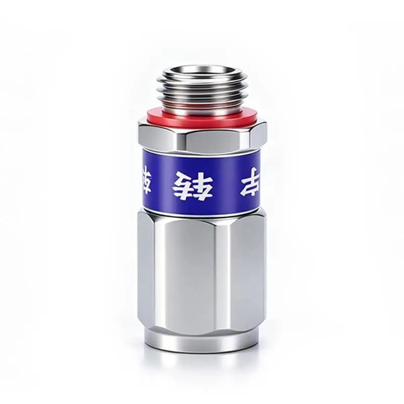 360 Rotatable Water Hose Connector Anti-Twist Copper Quick Fitting for Damaged Hose Repair Garden Irrigation