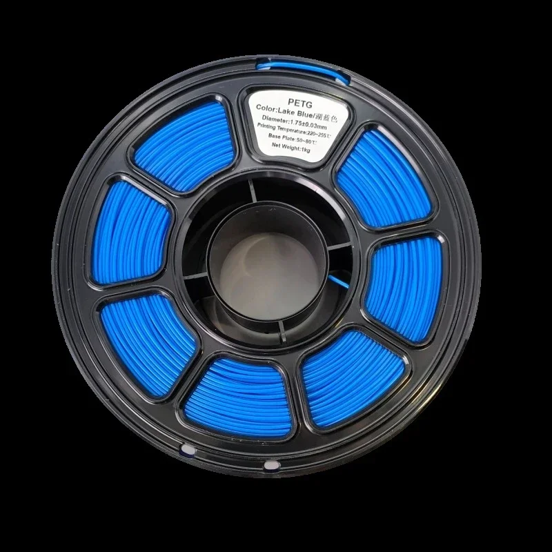เส้นใยพิมพ์ 3 มิติ PETG หลายสี ใส ขนาด 1.75 มม. น้ำหนัก 1 กก. 1 ม้วน บรรจุอย่างเรียบร้อย สำหรับเครื่องพิมพ์ 3 มิติ และปากกา 3 มิติ
