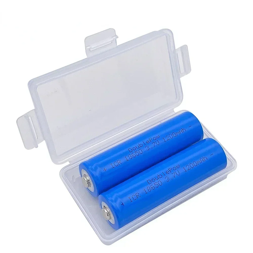 Long-lasting 3.7V18650 1200mah Rechargeable Batteries for Doorbell Flashlight Laser Pointer Loudspeakers Microphone Electric Toy