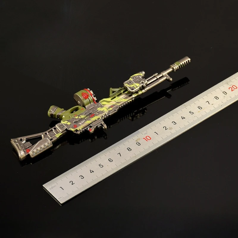 新しい 18 センチメートルアリーナブレイクアウトゲーム周辺アーム AKE 金属モデル武器と小道具デスクトップ飾る装飾品誕生日プレゼントのおもちゃ