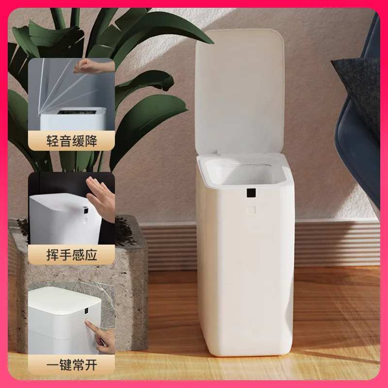 التماس الضيق التغليف التلقائي وحقيبة تغيير سلة المهملات الذكية الكهربائية التعريفي المرحاض المنزلي #2