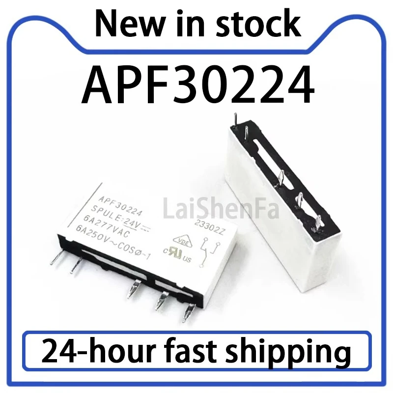 1PCS APF30224 24V Relay 5-pin 6A Stock