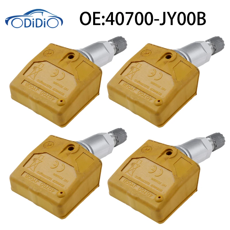 40700JY00B 40700-JY00B Автомобильный датчик давления в шинах TPMS для Nissan GT-R R35 Z34 JUKE LEAF PATHFINDER Infiniti EX FX Q60