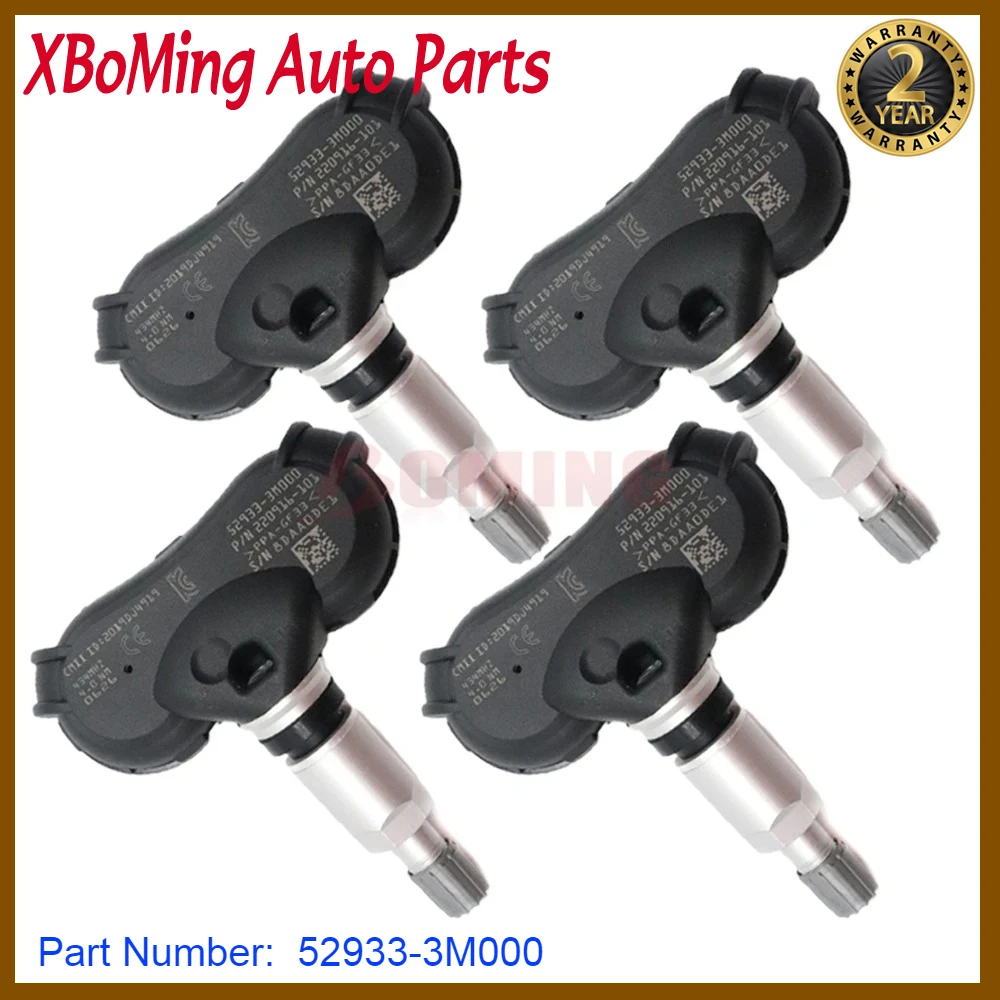 

52933-3M000 автомобильный датчик давления в шинах TPMS, подходит для KIA Mohave Rio Sportage Hyundai C-Green 2010-2017 434 МГц