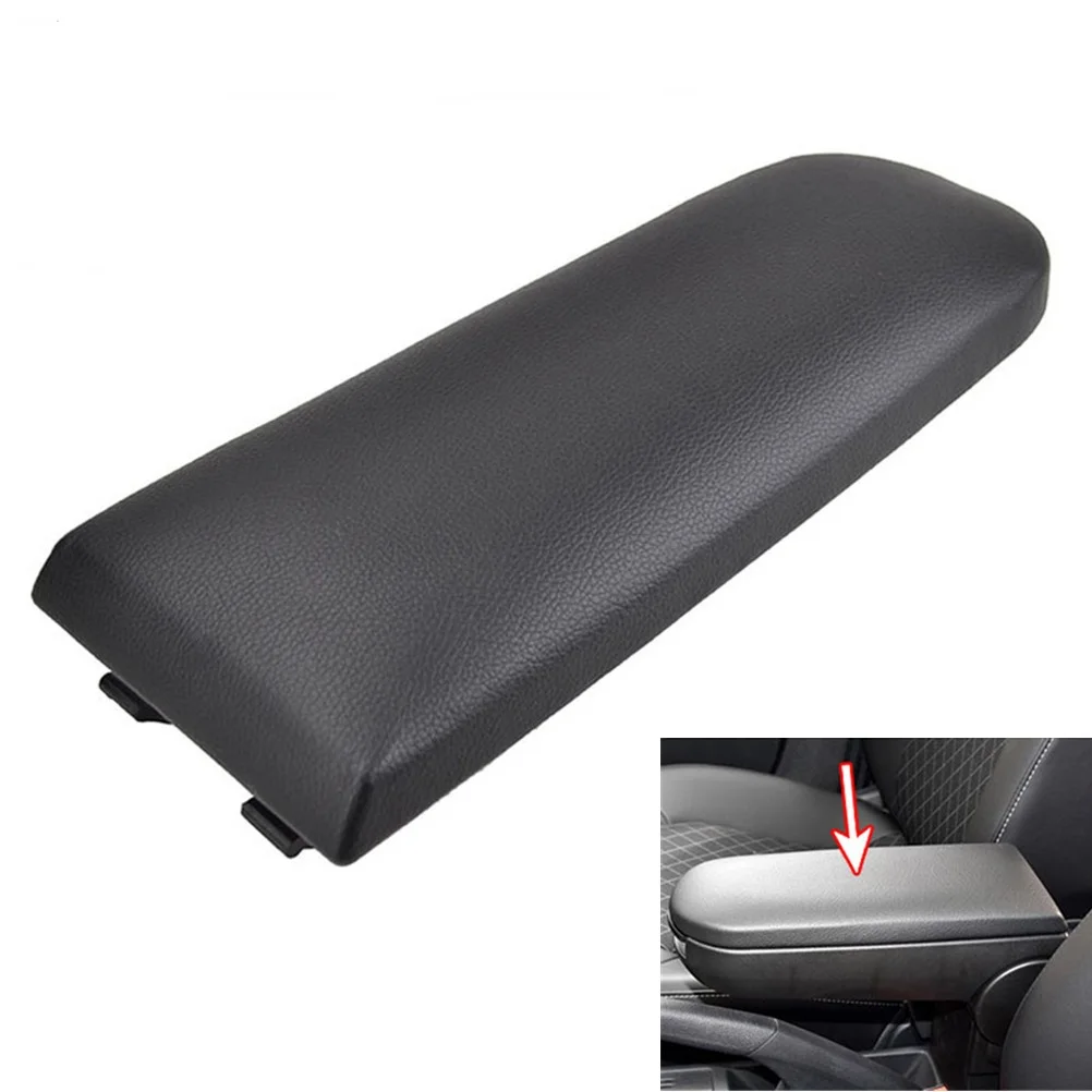 Für VW Golf 4 Jetta Polo Schwarze Armlehnenabdeckung Mittelkonsolen-Abdeckung
