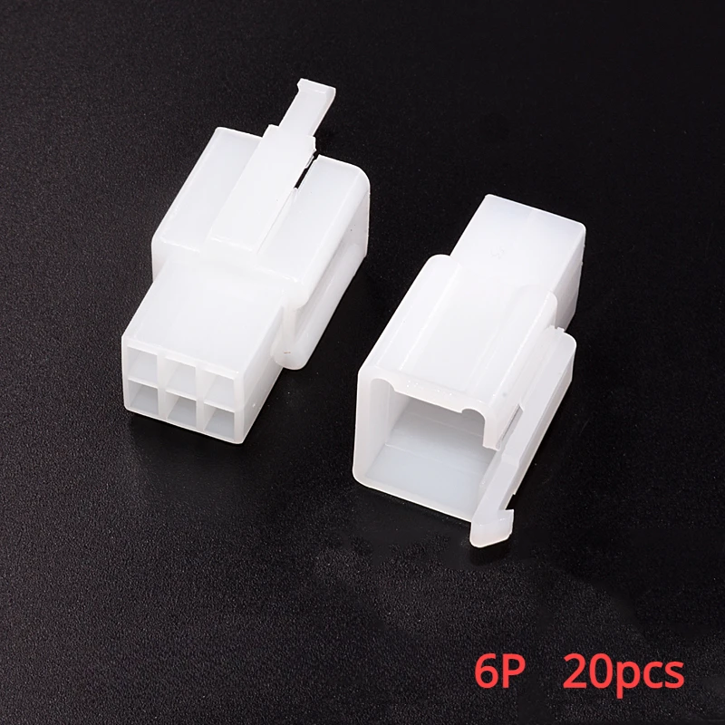 10/20pcs 2.8mm 2/3/4/6/9 pin Automotive 2.8 Electrical wire Connector Male Female cable terminal plug Kits Motorcycle ebike car