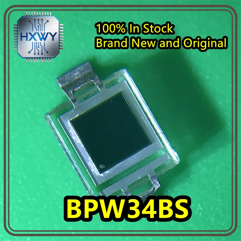 (5/20 pieces) Original BPW34BS photodiode, surface mount silicon photovoltaic cell 850nm 120° viewing angle in stock.