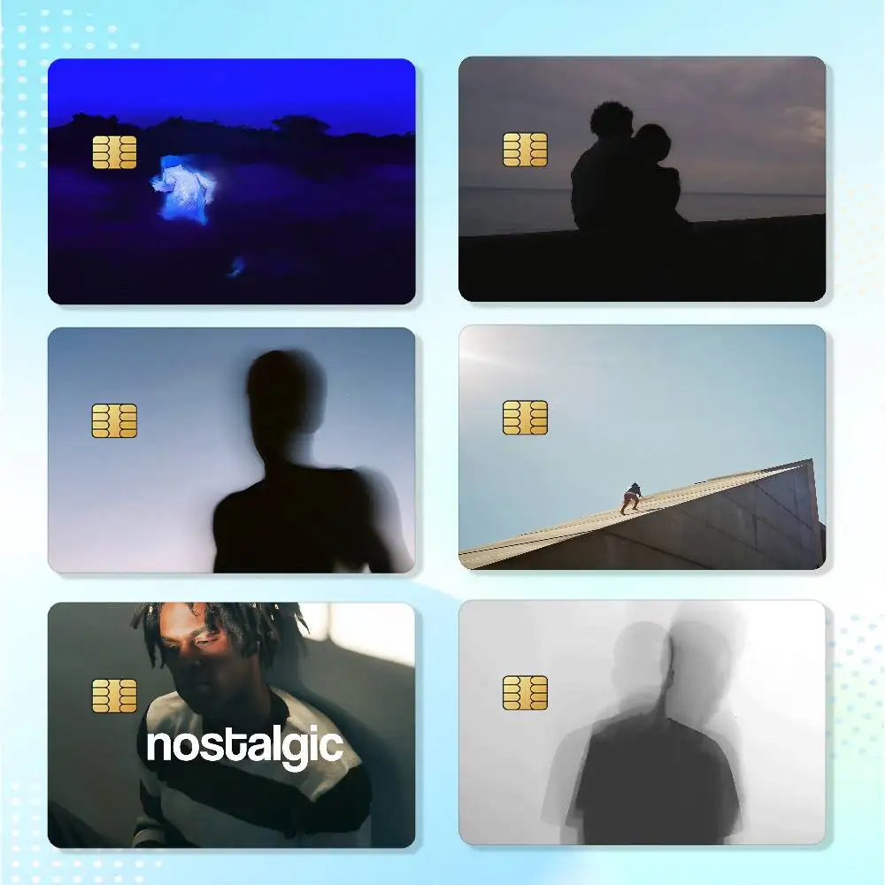 Singer D-daniel Caesar Son Of Spergy Waterproof Card Stickers For Credit Cards Debit Cards And Transit Cards 4pcs
