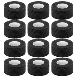 1/4/6/8/12/24/48 PCS 2.5cm Tattoo Grip Bandage Cover Wraps Tapes Nonwoven Self Adhesive Finger Protection Tattoo Accessories