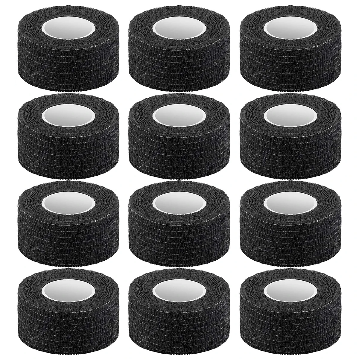 1/4/6/8/12/24/48 PCS 2.5cm Tattoo Grip Bandage Cover Wraps Tapes Nonwoven Self Adhesive Finger Protection Tattoo Accessories