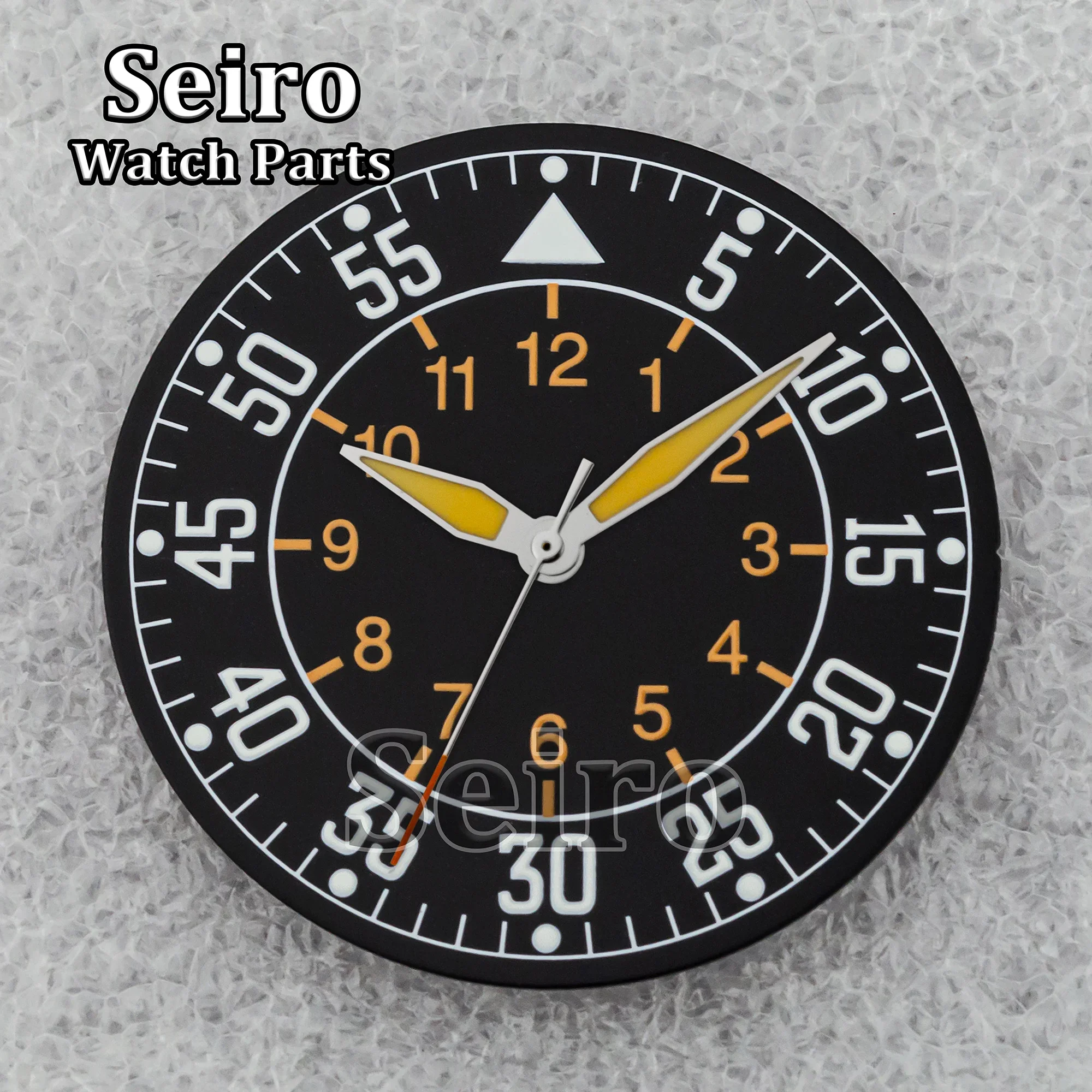 NH35 Case Dial 316L Stainless Steel 100m Water Resistant Men Case for Mark XX Watch Accessories Replacements NH35 NH36 Movement