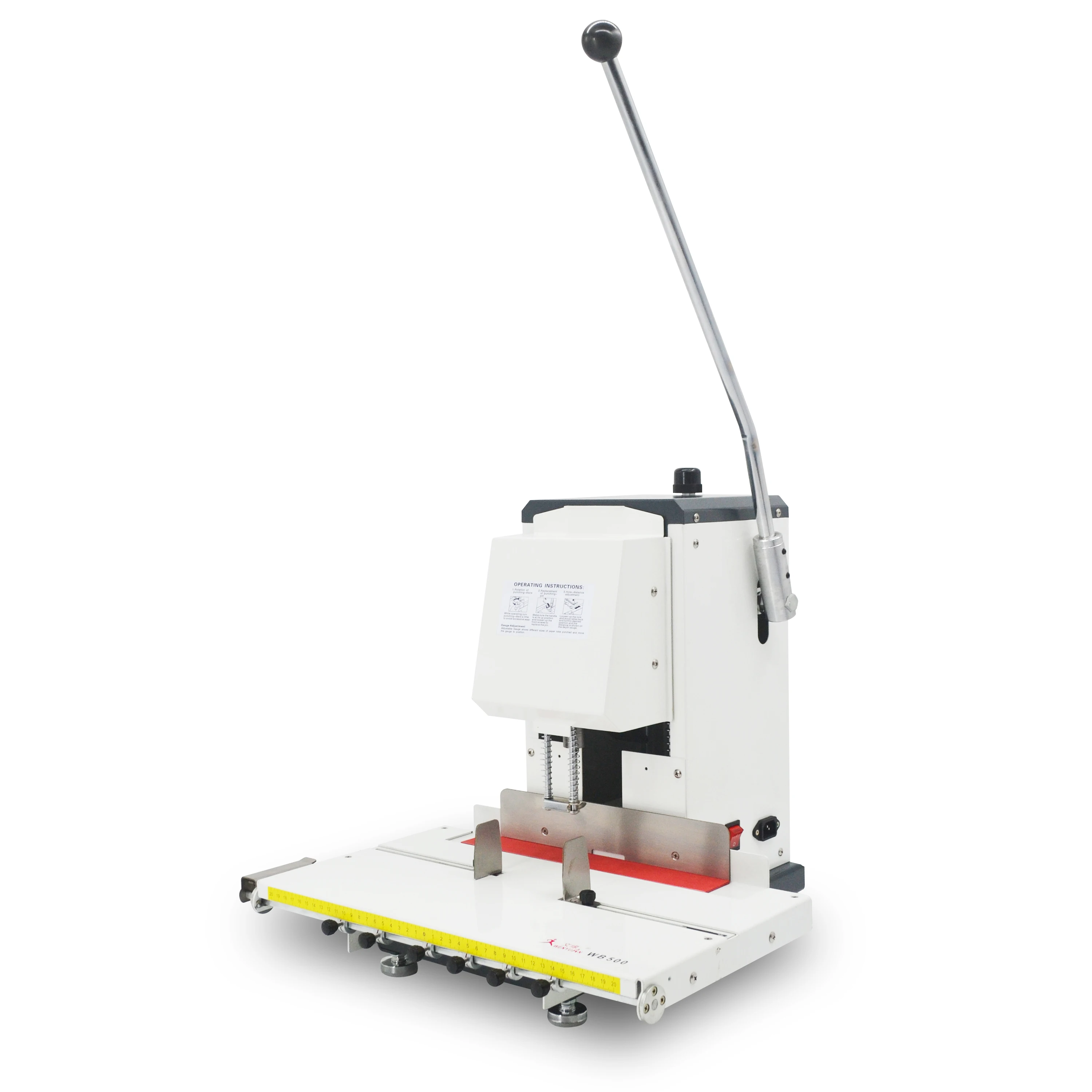 

U-WB500 Tag Puncher Paper Hole Punching Machine for Notebook Cards Driller