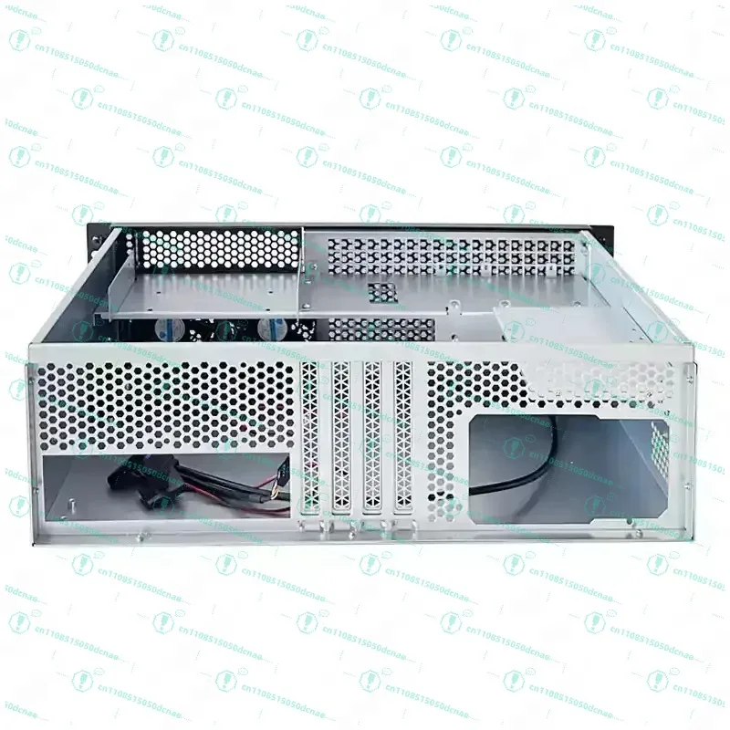 3U-300 Industrial Server Chassis, 30cm Short Depth with Optical Drive Bay, Supports ATX Motherboard for Workstation Storage