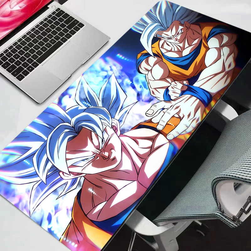

Big Mouse pad Dragon Ball DBZ Computer Speed type carpet mat for e-sports players Laptop Keyboard New Mousepad Desk anime