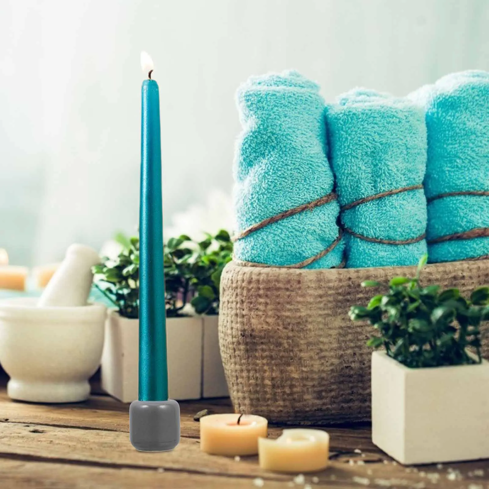 5 قطع من حامل الرنين السيراميكي بتصميم فريد من نوعه لأقراص الصلاة وحفلات الزخرفية على سطح الطاولة