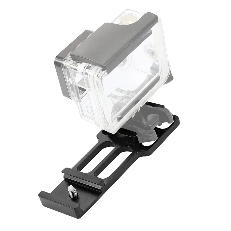 

Aluminum Alloy Connector for Hero11 12 Action Cameras 20mm Rail Mount Secured Clamp Lightweight Sports Camera Part