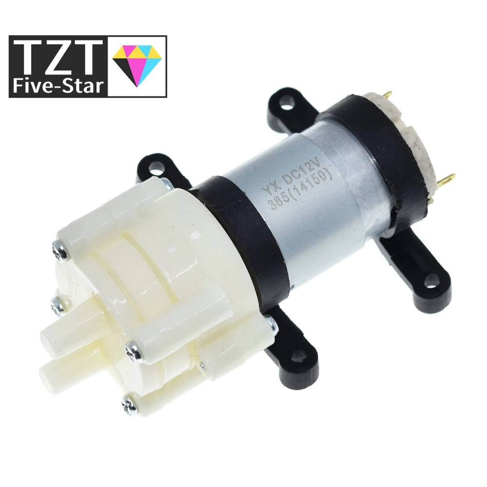 TZT 1/3 قطعة DC6-12V R385 خزان حوض أسماك المياه المستديرة الهواء تيار مستمر مضخة الحجاب الحاجز حوض السمك مضخات الهواء اكسسوارات