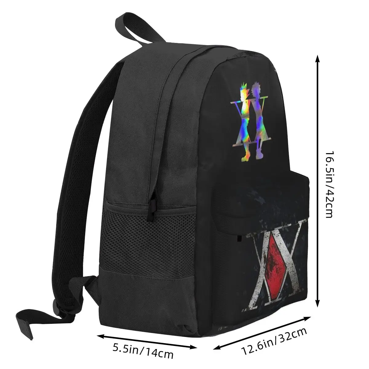 Hunter X Hunter Anime Women Backpack Trend Children School Bag Laptop Backpack Boys Girls Waterproof Polyester Travel Rucksack