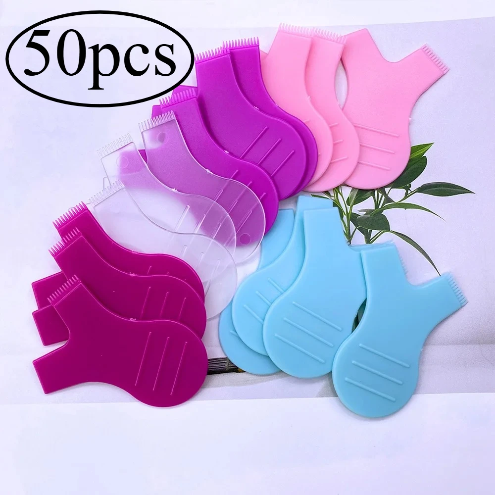50 stücke Wiederverwendbare Lash Pinsel Lift Werkzeug Y Form Wimpern Pinsel Lash Lifting Pinsel Pfropfen Wimpern Verlängerung Liefert Make-Up-Tools