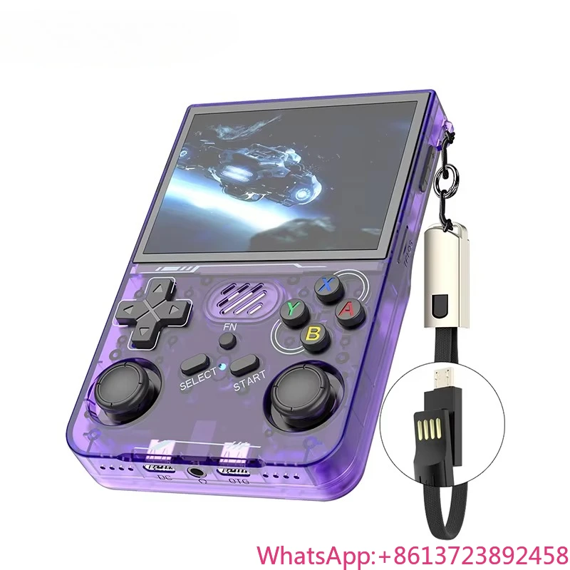 

R36 Handheld Game Console Updates Wifi Function To Support 2-player Retro Video Game Console