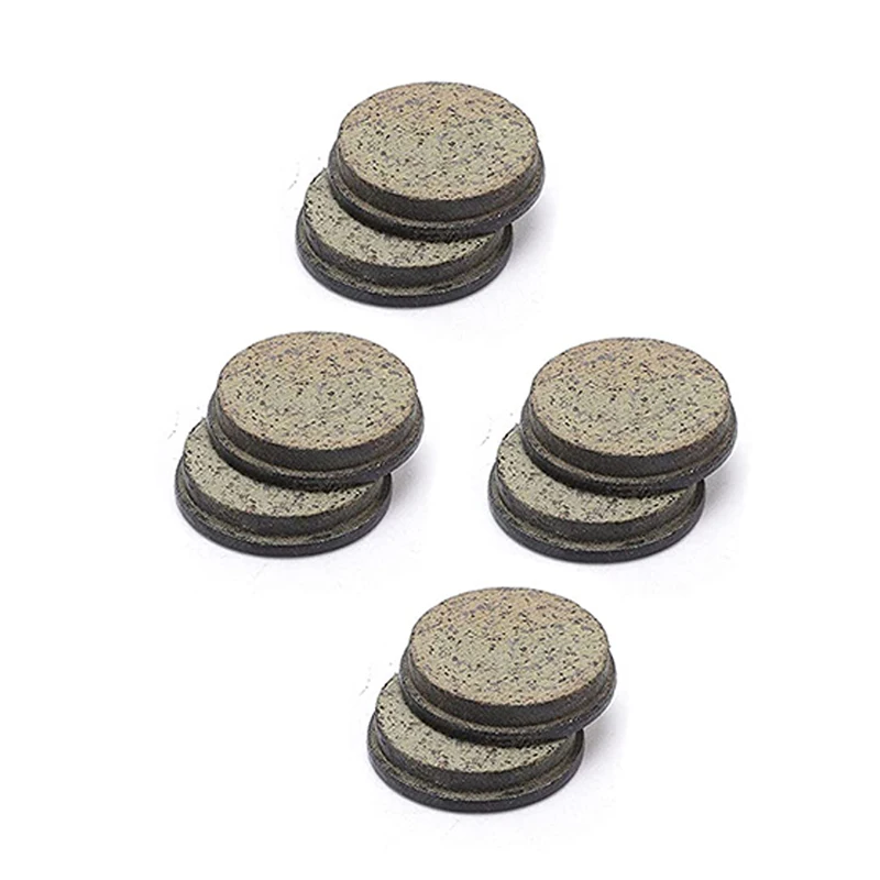 4 Pairs Scooter Resin Brake Pads Rear Wheel Brake Disc Friction Plates for Xiaomi M365 Electric Brake Pads Scooter Accessories