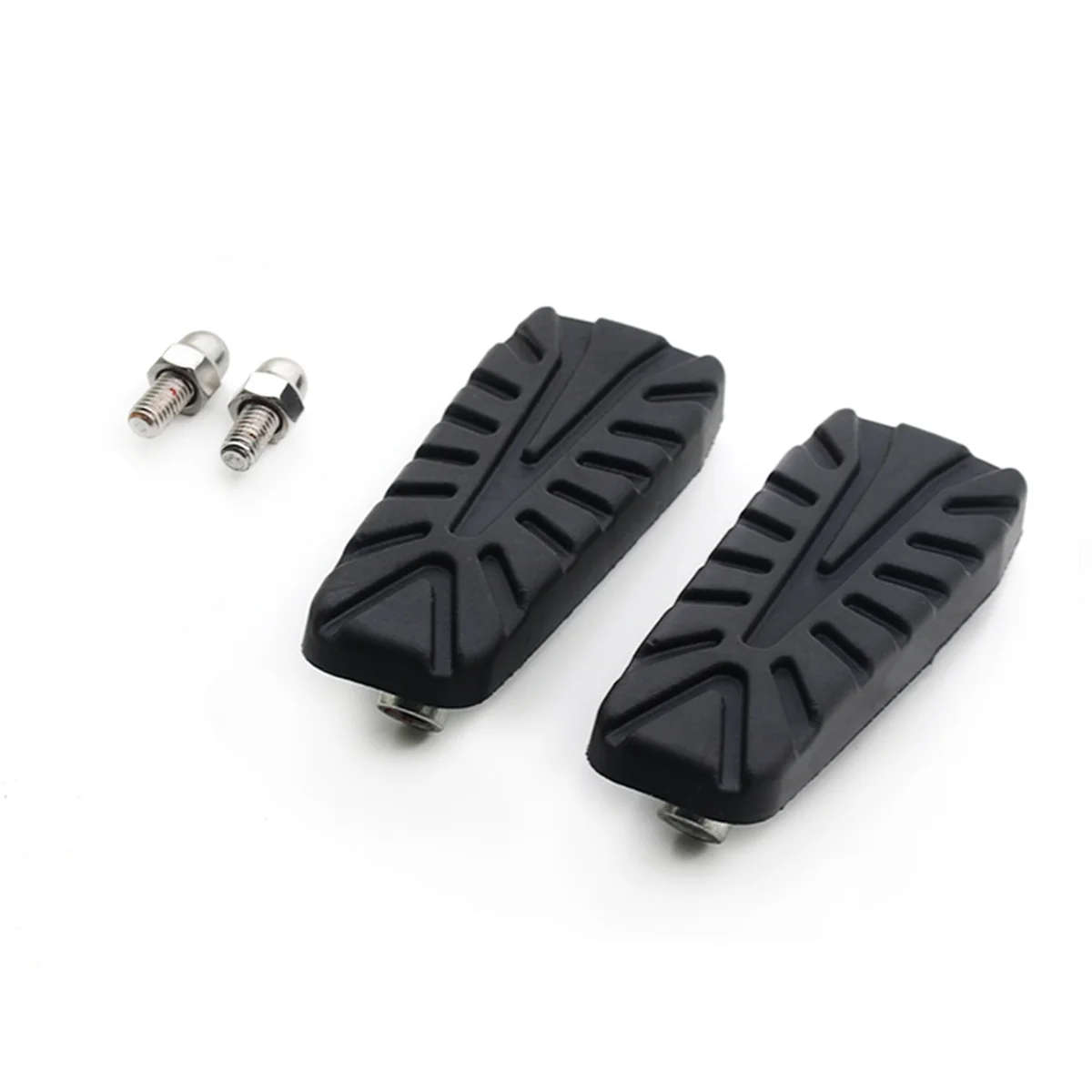 Motorcycle Front Rear Footrest Foot Peg Footpeg Plate Rubber Cover for 250/390 RC390 2019-2024 390