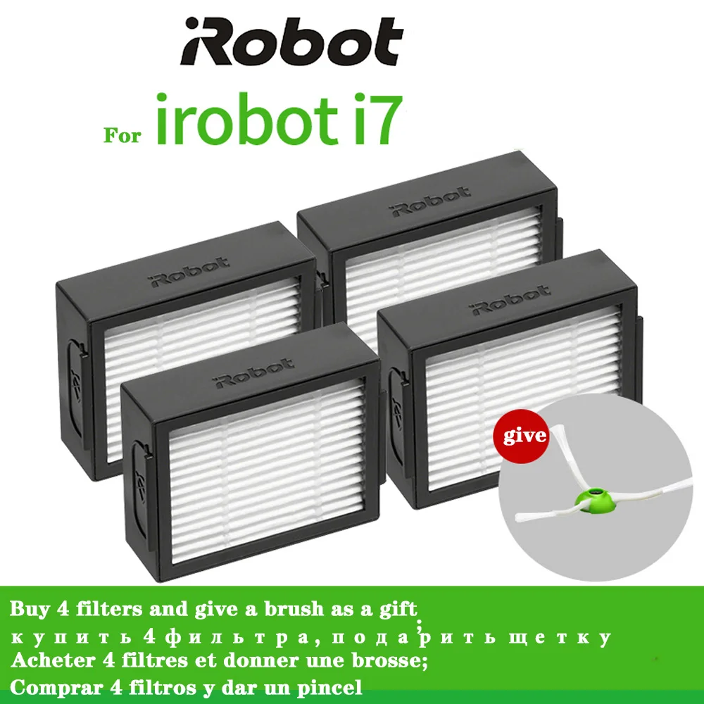 Filtr do iRobot Roomba I serii E Robot odkurzający akcesoria do iRobot i7 E5 E6 filtry zamienne urządzenia gospodarstwa domowego