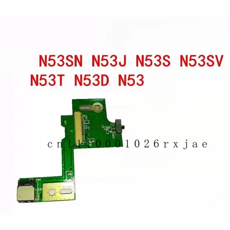

New For ASUS N53 N53D N53S N53SV N53SN N53SM N53J N53JQ N53T N53TA N53TK DC Power Switch Board