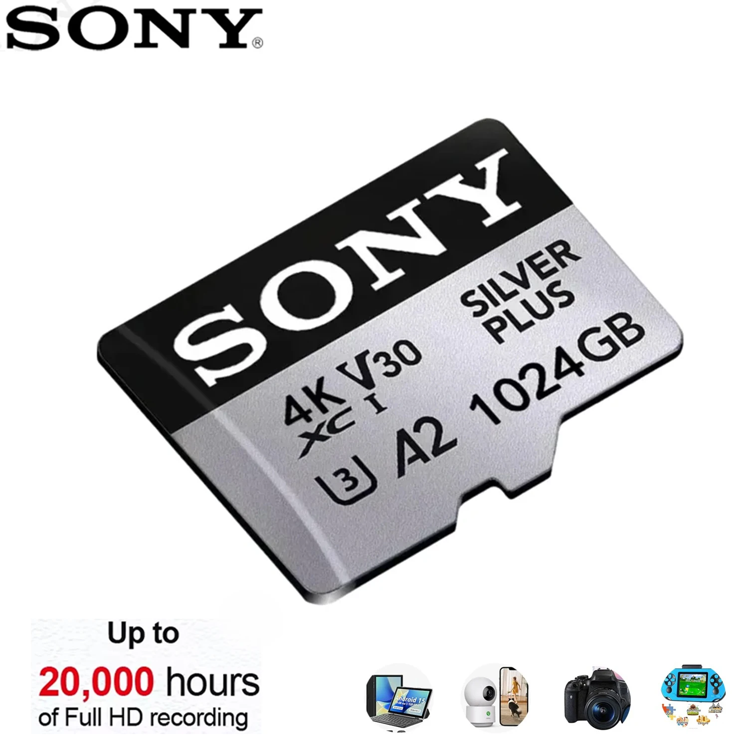 

Карта памяти Sony Extreme Pro Высокоскоростная карта Micro SD 1 ТБ 512 ГБ 256 ГБ 128 ГБ 64 ГБ A2 V30 U3 TF Карта флэш-памяти для телефона/камеры