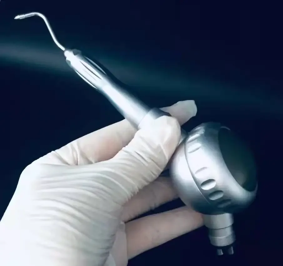Good Quality Aluminium and Stainless  AIR Polisher Machine  Air Prophy Jet Polisher  Teeth Cleaning