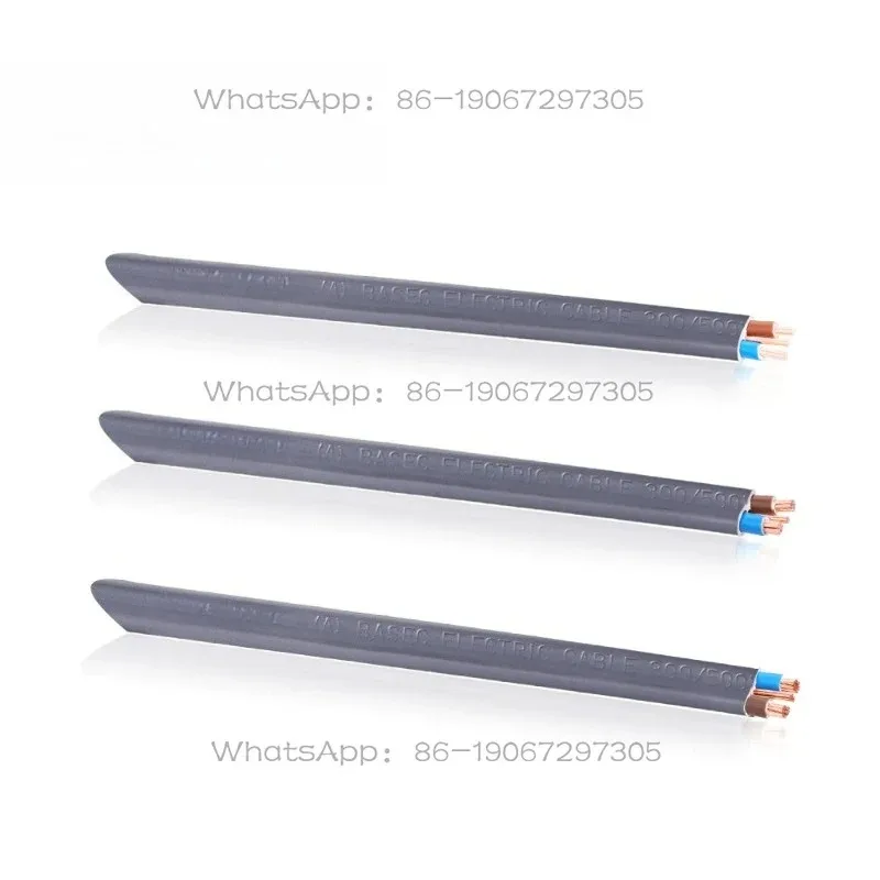 Suitable for E-core Pirelli 4 610 Square Copper Cable, Audio Wall Power Cord