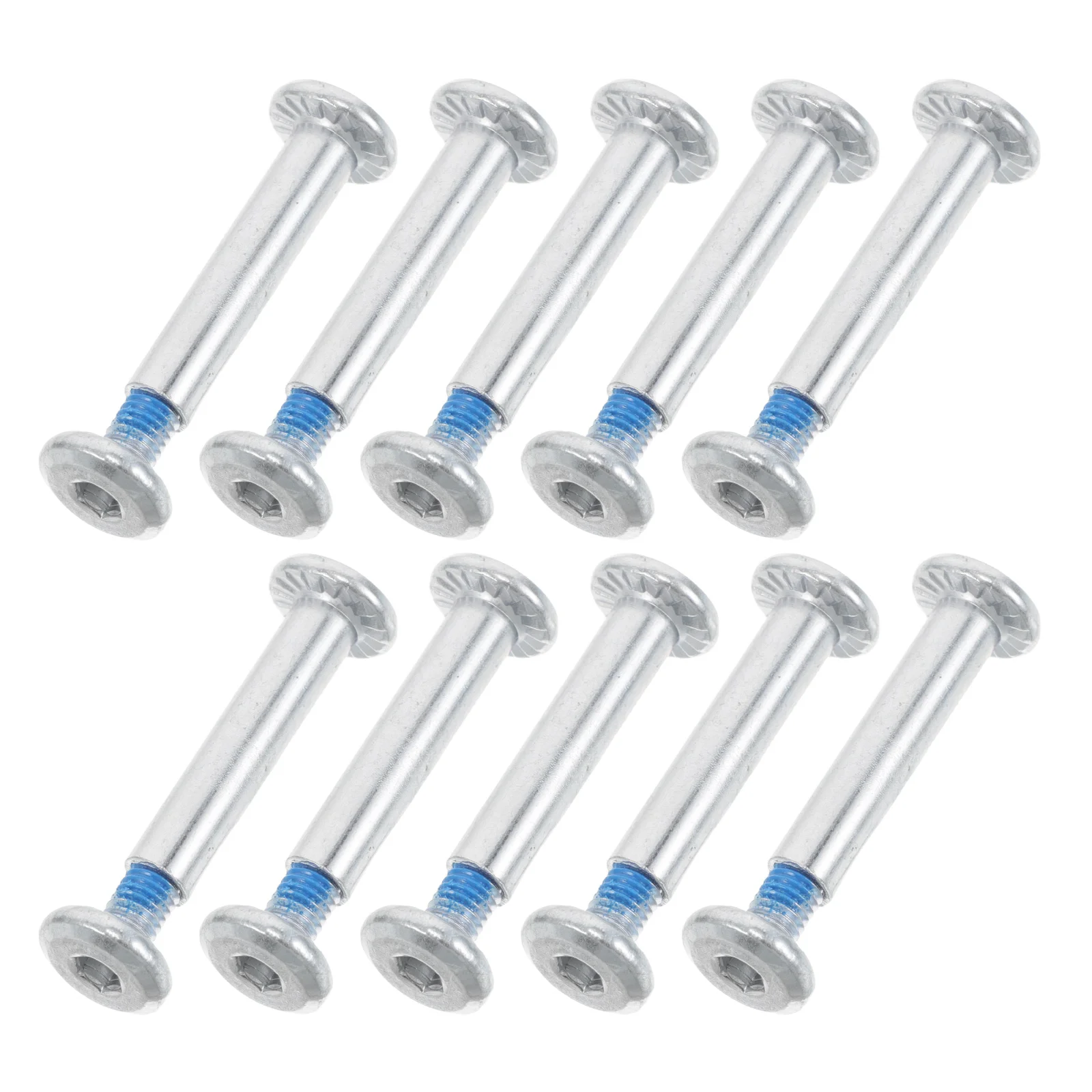 

20pcs Roller Skating Accessories Galvanized Iron Skateboard Screws Inline Wheels Bearings Hardware Compatibility