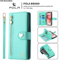 Flip Zipper Wallet Case for Cubot P60 P30 Nova C30 Leather Lanyard Phone Cover For Cubot Note 20 pro Wrist Strap Phone Bag Funda