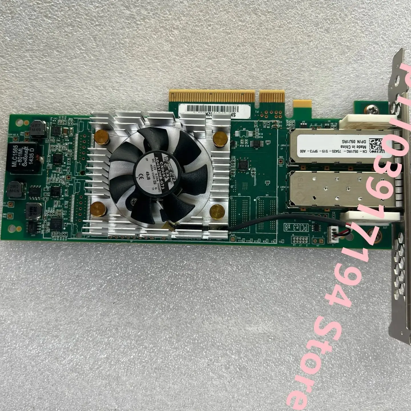 FOR  DELL QLE2662 9J1RG 7JKH4 16Gb Dual channel optical fiber HBA card QLE2662-DEL Network card