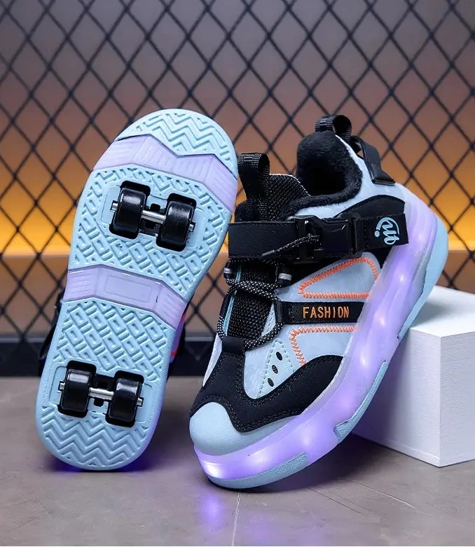 

Новые детские флисовые кроссовки для ходьбы и теплые роликовые коньки. Дышащие кроссовки на шнуровке для детей. Подарок для детей.