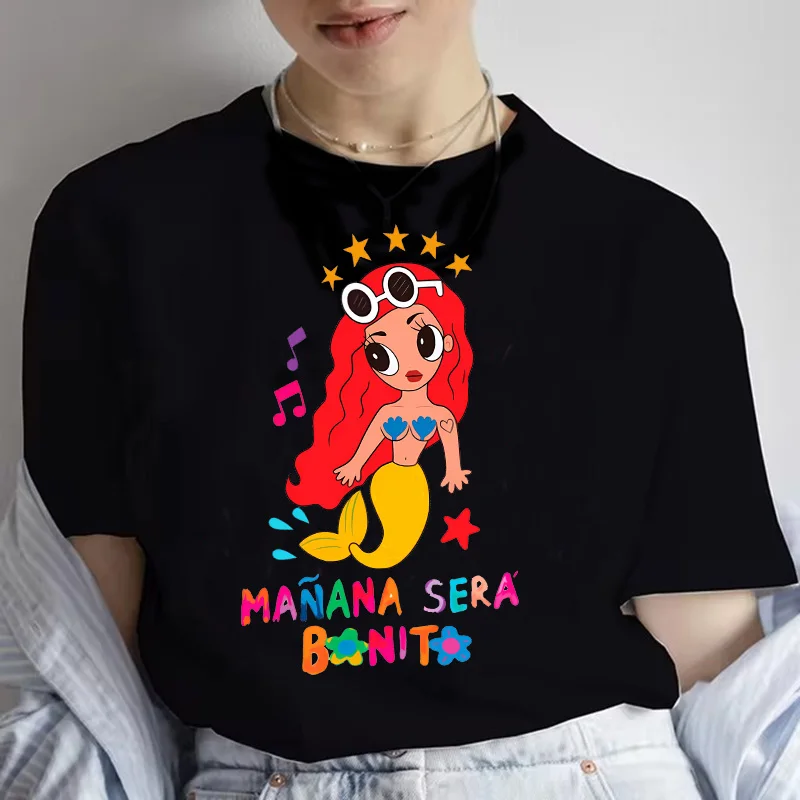 Tshirt Tomorrow Sera Nice Karol G Tee Women Comic Y2K Streetwear Top Female 2000s T-shirt Harajuku Anime Clothing T Shirt