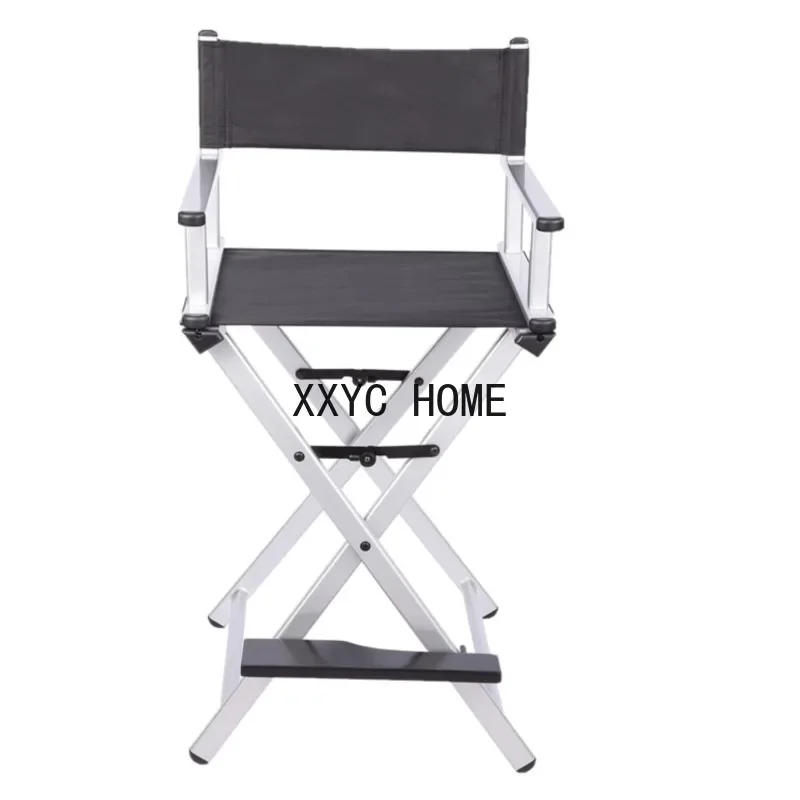 Small Package Professional Aluminum Alloy Folding Chair Outdoor Makeup Leisure Director Chair Foldable