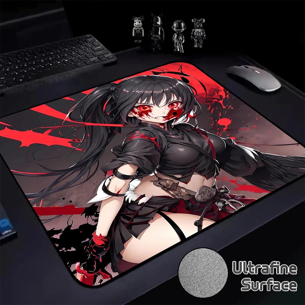 

Ultrafine Surface 400x450MM Mouse Mat Gamer Professional Gaming Speed Mouse Pad Game E-Sports Mousepad Anime Girl Desk Mat