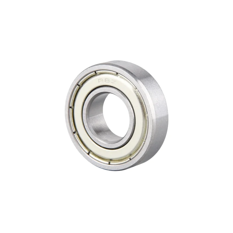 50pcs inch bearing R8ZZ R8-2RS 12.7*28.575*7.938mm miniature ball bearings R8 R8Z R8RS 1/2