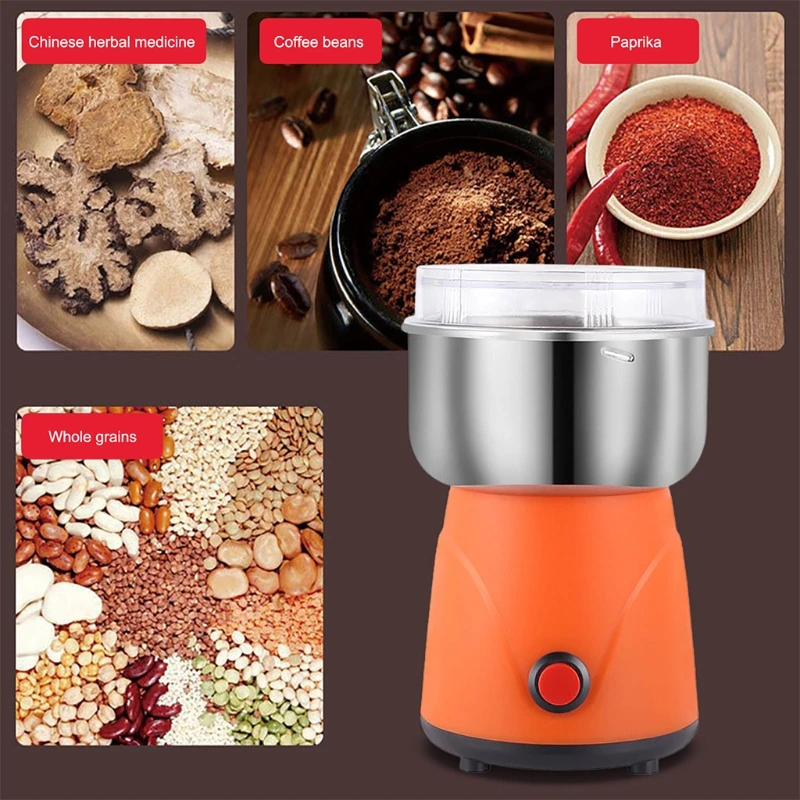 Multifunction Smash Machine Electric Coffee Bean Milling Grinder Household Drop shipping