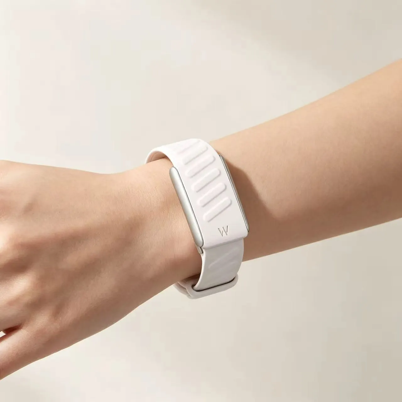 New version suitable for Whoop 5.0/MG silver frame dual color silicone replacement strap, sports waterproof cycling wristband