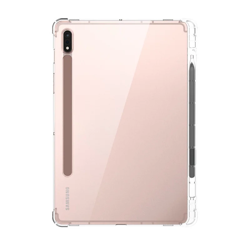 Soft Case For Samsung Galaxy Tab S6 Lite 2024 10.4 SM-P620 P625 A7 10.4 S9 FE S8 S7 11 A9 Plus A8 10.5 S6 Lite A9 With Pen Slot