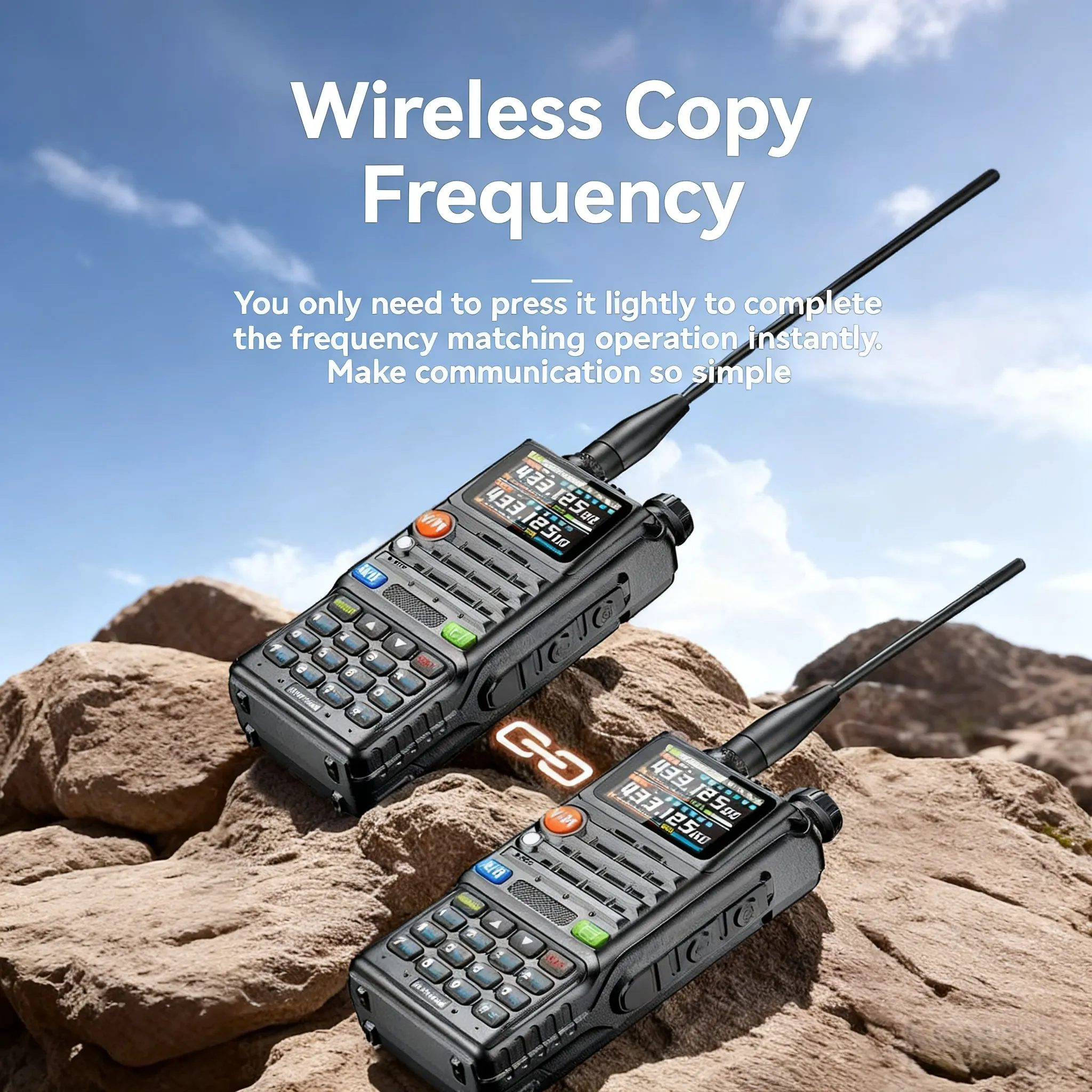 جديد Baofeng Uv-5R نظام تحديد المواقع/Aprs طويلة المدى أجهزة اتصال لاسلكية مجموعة التخييم هام راديو بلوتوث البرمجة نوع-C شاحن